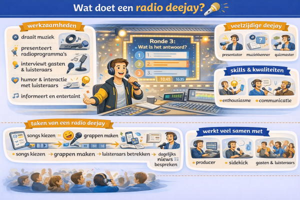 Wat doet een radio deejay